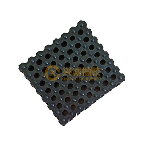 ROUND HOLE VIBRATION PROOF RUBBER PAD