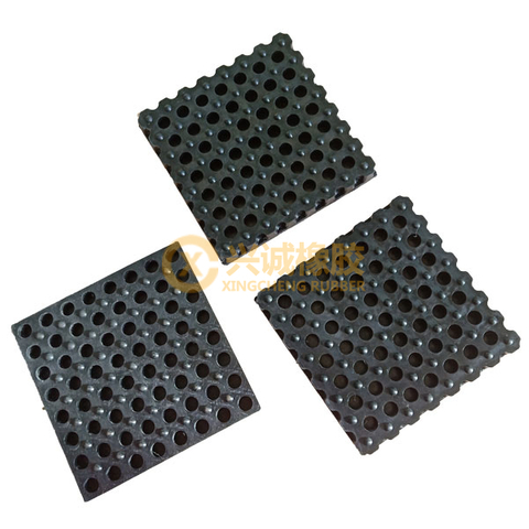 ROUND HOLE VIBRATION PROOF RUBBER PAD
